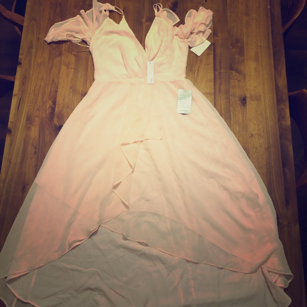 Chelsea 28 Pink Women’s cold shoulder dress